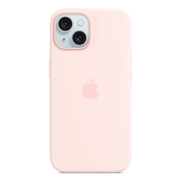 Miniatura 1 de iPhone 15 Silicone Case with MagSafe - Light Pink