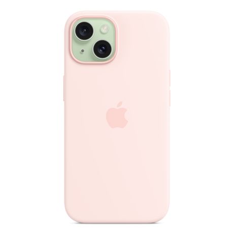 iPhone 15 Silicone Case with MagSafe - Light Pink - Imagen 5 de 8 iPhone 15 Silicone Case with MagSafe - Light Pink - Imagen 5 de 8