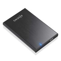 Miniatura 2 de CAJA EXTERNA AISENS 2.5 9.5MM SATA A USB 3.0/USB3.1 GEN1 NEGRA