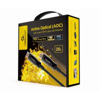 Miniatura 2 de CABLE HDMI GEMBIRD  DE ALTA VELOCIDAD CON OPTICA ACTIVA AOC CON ETHERNET 20 M