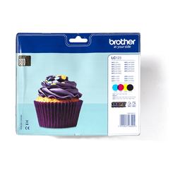 PACK CARTUCHOS BROTHER LC123VAL (NEGRO,CYAN,MAGENTA,AMARILLO)