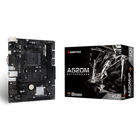 BIOSTAR AMD A520MHP Socket AM4 - Imagen 1 de 5 BIOSTAR AMD A520MHP Socket AM4 - Imagen 1 de 5