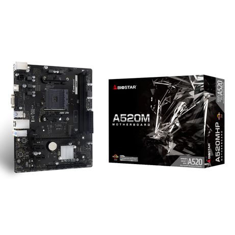 BIOSTAR AMD A520MHP Socket AM4 - Imagen 2 de 5 BIOSTAR AMD A520MHP Socket AM4 - Imagen 2 de 5