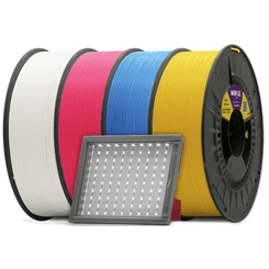 WINKLE PACK LITOFANIA | BLANCO-ROJO-AZUL-AMARILLO + LUZ RETROILUMINACIÓN + 1KG TRANSICION | 1.75 | 300GR