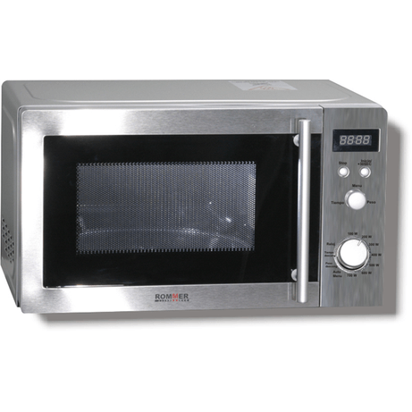 HORNO MICROONDAS SIN GRILL ROMMER M-823 S 20 LITROS INOX - Imagen 1 de 2 HORNO MICROONDAS SIN GRILL ROMMER M-823 S 20 LITROS INOX - Imagen 1 de 2