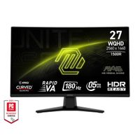 Miniatura 2 de MSI MONITOR MAG 274CQF. 27" RAPID VA CURVO 1500R. 2560X1440 . 180HZ. NEGRO