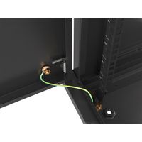 Miniatura 11 de ARMARIO LANBERG MURAL RACK 19" 12U/600X450 FLAT PACK AUTOENSA NEGRO PTA METALICA