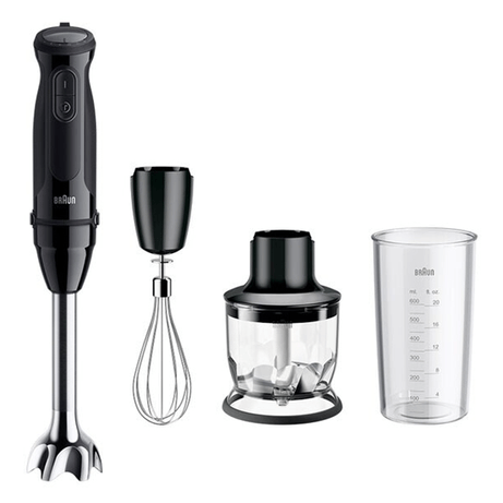 BATIDORA DE MANO BRAUN MQ50202MBK 1000 W - Imagen 1 de 6 BATIDORA DE MANO BRAUN MQ50202MBK 1000 W - Imagen 1 de 6