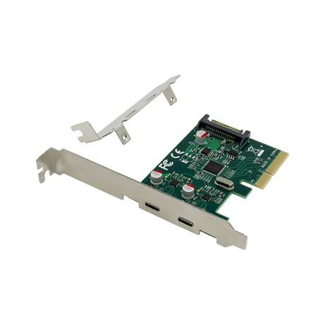 CONTROLADORA PCIe CONCEPTRONIC EMRICK13G PCIe X4 2xUSB-C 10Gb/s - Imagen 1 de 3 CONTROLADORA PCIe CONCEPTRONIC EMRICK13G PCIe X4 2xUSB-C 10Gb/s - Imagen 1 de 3