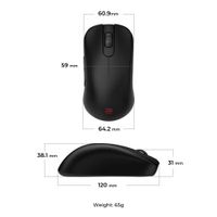 Miniatura 8 de RATON INALAMBRICO GAMING ZOWIE S2-DW 4K PARA e-SPORT (9H.N4NBE.A2E)