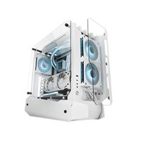 Miniatura 3 de CAJA ATX SEMITORRE GAMING MARS GAMING MCEDGEW DISE??O OPEN AIR CRISTAL TEMPLADO GPU 390mm 1x3.5 3x2.5