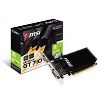 Miniatura 1 de MSI GeForce GT710 2GB GDDR3 Low Profile