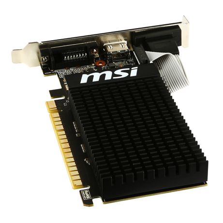 MSI GeForce GT710 2GB GDDR3 Low Profile - Imagen 5 de 6 MSI GeForce GT710 2GB GDDR3 Low Profile - Imagen 5 de 6