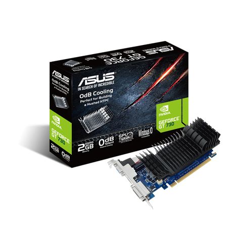 TARJETA GRAFICA ASUS GEFORCE GT 730 LP | 2GB | GDDR5 - Imagen 1 de 5 TARJETA GRAFICA ASUS GEFORCE GT 730 LP | 2GB | GDDR5 - Imagen 1 de 5