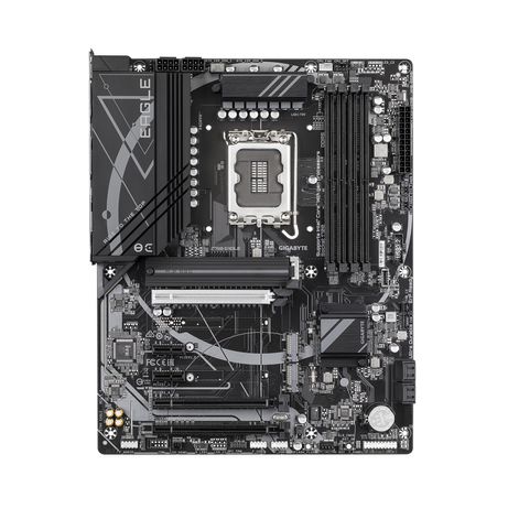 GIGABYTE Intel Z790 EAGLE Placa base - Compatible con procesadores Intel Core de 14ª generación, VRM de 12+1+1 fases, hasta 7600 MHz DDR5 (OC), 3xPCI - Imagen 3 de 6 GIGABYTE Intel Z790 EAGLE Placa base - Compatible con procesadores Intel Core de 14ª generación, VRM de 12+1+1 fases, hasta 7600 MHz DDR5 (OC), 3xPCI - Imagen 3 de 6