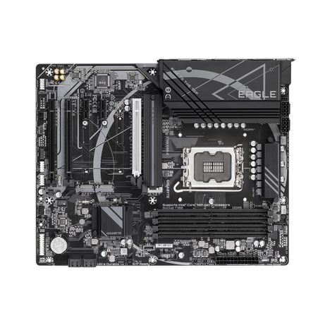 GIGABYTE Intel Z790 EAGLE Placa base - Compatible con procesadores Intel Core de 14ª generación, VRM de 12+1+1 fases, hasta 7600 MHz DDR5 (OC), 3xPCI - Imagen 5 de 6 GIGABYTE Intel Z790 EAGLE Placa base - Compatible con procesadores Intel Core de 14ª generación, VRM de 12+1+1 fases, hasta 7600 MHz DDR5 (OC), 3xPCI - Imagen 5 de 6