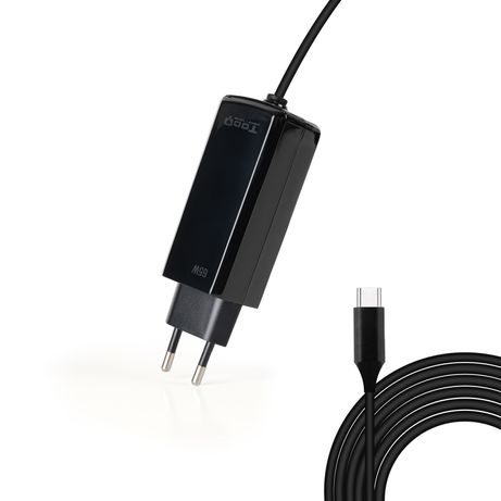Tooq Cargador portátil GAN USB-C PD 65W Cúbico - Imagen 2 de 6 Tooq Cargador portátil GAN USB-C PD 65W Cúbico - Imagen 2 de 6