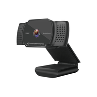 Miniatura 1 de WEBCAM HD CONCEPTRONIC AMDIS 2K INTERPOLADO USB   3.6MM  AUTOFOCUS 30 FPS ANGULO VISION 72Âº MICROFONO INTEGRADO