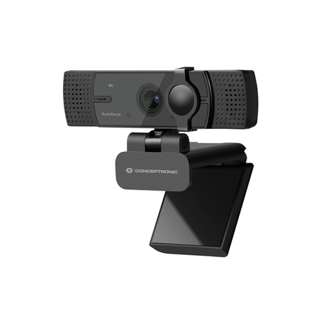 WEBCAM 4K CONCEPTRONIC AMDIS 8.3MP USB 2.26 MM GRAN ANGULAR 120º AUTOFOCUS MICROFONO DUAL ADAPTADOR USB-C - Imagen 1 de 3 WEBCAM 4K CONCEPTRONIC AMDIS 8.3MP USB 2.26 MM GRAN ANGULAR 120º AUTOFOCUS MICROFONO DUAL ADAPTADOR USB-C - Imagen 1 de 3