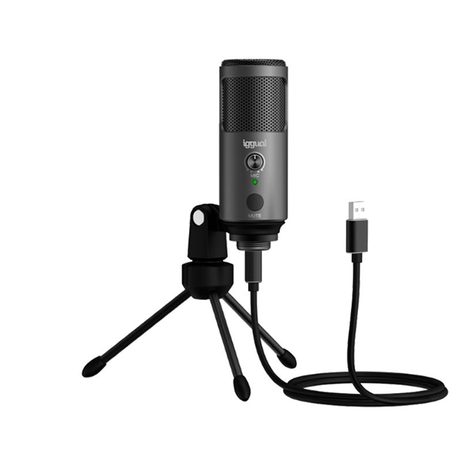 iggual Micrófono condensador Podcasting Pro gris - Imagen 1 de 2 iggual Micrófono condensador Podcasting Pro gris - Imagen 1 de 2
