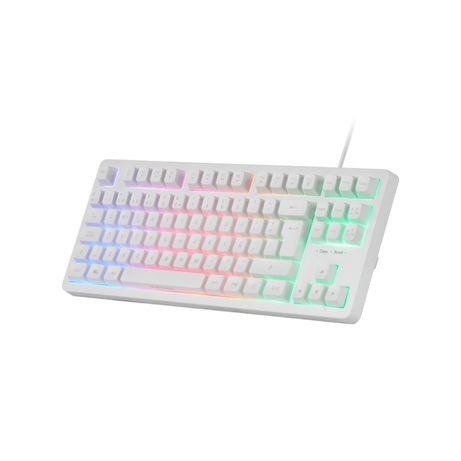 TECLADO H-MECH GAMING MARS GAMING MK023 FRANCES COLOR BLANCO TAMA??O COMPACTO TKL ILUMINACION RGB - Imagen 2 de 3 TECLADO H-MECH GAMING MARS GAMING MK023 FRANCES COLOR BLANCO TAMA??O COMPACTO TKL ILUMINACION RGB - Imagen 2 de 3