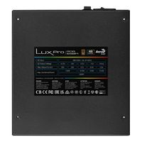 Miniatura 7 de Fuente Alimentación 650W AEROCOOL  LUXPRORGB650M 80 PLUS Bronze Fully-Modular Negro