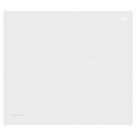 VITROCERAMICA INDUCCION INFINITON IND3WH8G32 3 ZONAS COCCION ANCHO 59 CM - Imagen 1 de 2 VITROCERAMICA INDUCCION INFINITON IND3WH8G32 3 ZONAS COCCION ANCHO 59 CM - Imagen 1 de 2