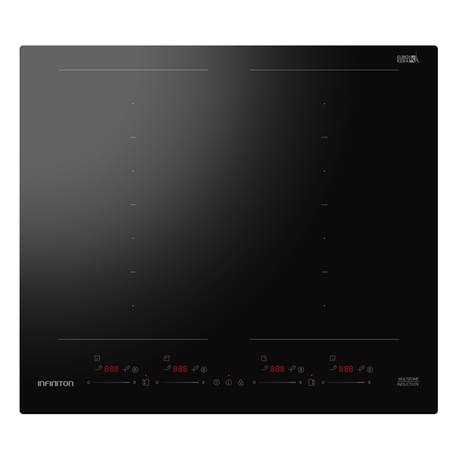 VITROCERAMICA INDUCCION INFINITON INDF8BK74G38 8 ZONAS COCCION ANCHO 60 CM - Imagen 1 de 2 VITROCERAMICA INDUCCION INFINITON INDF8BK74G38 8 ZONAS COCCION ANCHO 60 CM - Imagen 1 de 2