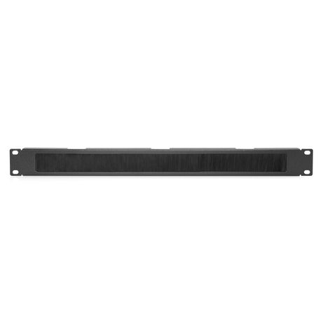 Cable Brush Management Panel 19 1U 44x483x11 mm brush size 27x423 mm, color black (RAL 9005 - Imagen 4 de 6 Cable Brush Management Panel 19 1U 44x483x11 mm brush size 27x423 mm, color black (RAL 9005 - Imagen 4 de 6
