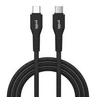 Miniatura 1 de iggual Cable USB-C a tipo C 60W 3A 100 cm trenzado
