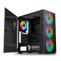 Miniatura 3 de SAVIO  SAVGC-RAPTORX1 RGB Negro