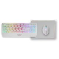 Miniatura 3 de TECLADO MOUSE Y ALFOMBRILLA MARS GAMING MCP124WES RGB H-MECH, MOUSE HUANO RGB 3200dpi, ALFOMBRI