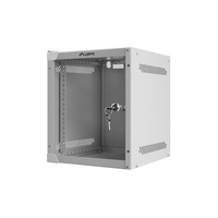Miniatura 1 de ARMARIO LANBERG MURAL 6U 280X310 RACK 10" FLAT PACK GRIS PUERTA CRISTAL