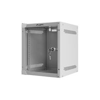 Miniatura 2 de ARMARIO LANBERG MURAL 6U 280X310 RACK 10" FLAT PACK GRIS PUERTA CRISTAL