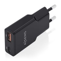 Miniatura 3 de CARGADOR AISENS GAN ULTRA DELGADO 30W USB-C PD3.0 QC4.0 USB-A QC3.0