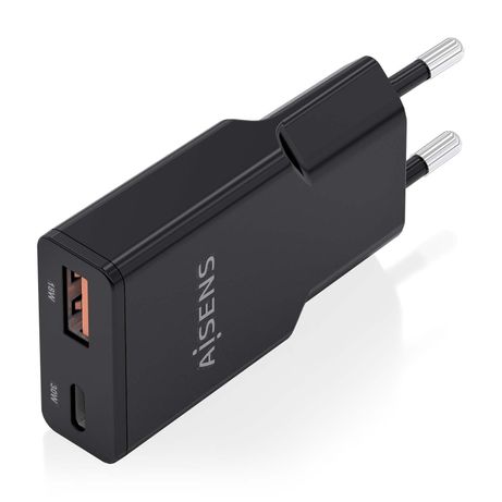 CARGADOR AISENS GAN ULTRA DELGADO 30W USB-C PD3.0 QC4.0 USB-A QC3.0 - Imagen 3 de 7 CARGADOR AISENS GAN ULTRA DELGADO 30W USB-C PD3.0 QC4.0 USB-A QC3.0 - Imagen 3 de 7