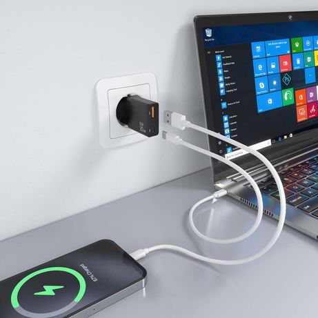 CARGADOR AISENS GAN ULTRA DELGADO 30W USB-C PD3.0 QC4.0 USB-A QC3.0 - Imagen 7 de 7 CARGADOR AISENS GAN ULTRA DELGADO 30W USB-C PD3.0 QC4.0 USB-A QC3.0 - Imagen 7 de 7