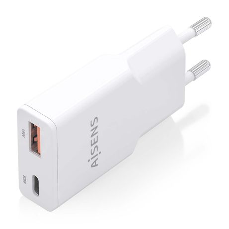 CARGADOR AISENS GAN ULTRA DELGADO 30W USB-C PD3.0 QC4.0 USB-A QC3.0 - Imagen 3 de 7 CARGADOR AISENS GAN ULTRA DELGADO 30W USB-C PD3.0 QC4.0 USB-A QC3.0 - Imagen 3 de 7