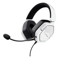 Miniatura 1 de HEADSET TRUST GXT 492 CARUS BLANCO CABLE 120cm JACK 3.5mm