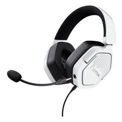HEADSET TRUST GXT 492 CARUS BLANCO CABLE 120cm JACK 3.5mm