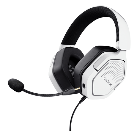 HEADSET TRUST GXT 492 CARUS BLANCO CABLE 120cm JACK 3.5mm - Imagen 1 de 12 HEADSET TRUST GXT 492 CARUS BLANCO CABLE 120cm JACK 3.5mm - Imagen 1 de 12
