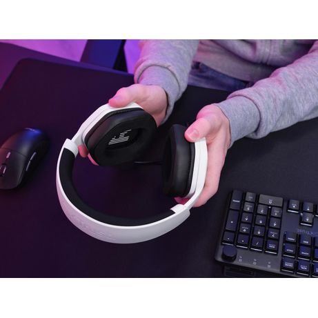 HEADSET TRUST GXT 492 CARUS BLANCO CABLE 120cm JACK 3.5mm - Imagen 12 de 12 HEADSET TRUST GXT 492 CARUS BLANCO CABLE 120cm JACK 3.5mm - Imagen 12 de 12