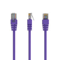 Miniatura 1 de CABLE RED CAT5E GEMBIRD UTP VIOLETA 0,25 M
