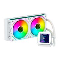 Miniatura 2 de Abysm  Refrigeración Líquida OCEANIC LCD 240 White ARGB