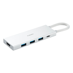 Xiaomi 5 en 1 Hub USB-C con 3x USB-A 3.0, 1x USB-C Carga Rapida hast 100W, 1x HDMI Xiaomi 5 en 1 Hub USB-C con 3x USB-A 3.0, 1x USB-C Carga Rapida hast 100W, 1x HDMI