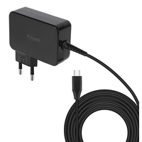 Miniatura 1 de Tooq Cargador portátil GAN USB-C PD 100W Negro