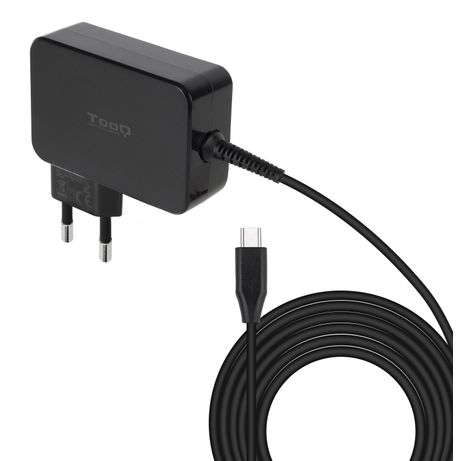Tooq Cargador portátil GAN USB-C PD 100W Negro - Imagen 2 de 5 Tooq Cargador portátil GAN USB-C PD 100W Negro - Imagen 2 de 5