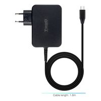 Miniatura 3 de Tooq Cargador portátil GAN USB-C PD 100W Negro