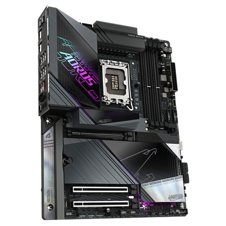 GIGABYTE Intel Placa base Z890 AORUS MASTER - Compatible con procesadores Intel Core Ultra (Serie 2), 18+1+2 fases VRM, hasta 9500MHz DDR5 (OC), 2xPC - Imagen 4 de 6 GIGABYTE Intel Placa base Z890 AORUS MASTER - Compatible con procesadores Intel Core Ultra (Serie 2), 18+1+2 fases VRM, hasta 9500MHz DDR5 (OC), 2xPC - Imagen 4 de 6