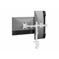 Miniatura 6 de SOPORTE DE MESA EQUIP 650167 PARA 2 PANTALLAS 17"-32" BRAZO INCLINABLE Y GIRATORIO 360 COLOR BLANCO